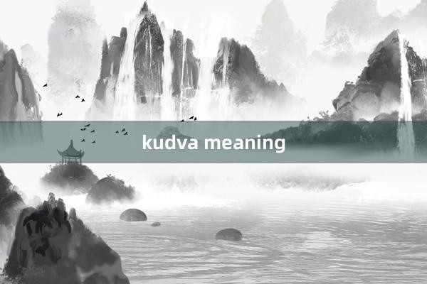 kudva meaning