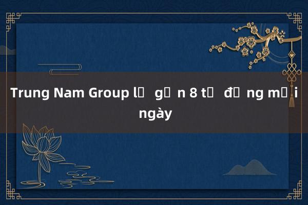 Trung Nam Group lỗ gần 8 tỷ đồng mỗi ngày