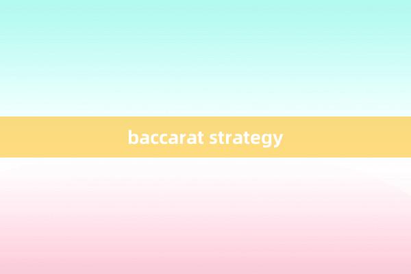 baccarat strategy